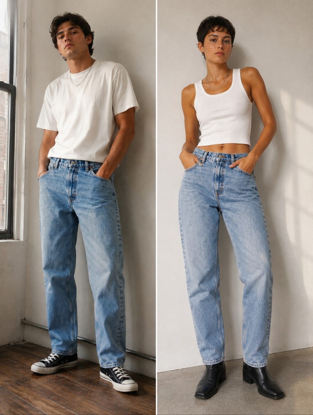 ❤️ LEVI'S 90S VINTAGE 550 TAPERED LEG JEANS, MADE IN THE USA, 34